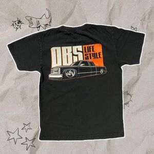 OBS Lifestyle Black Graphic Tee - Size S